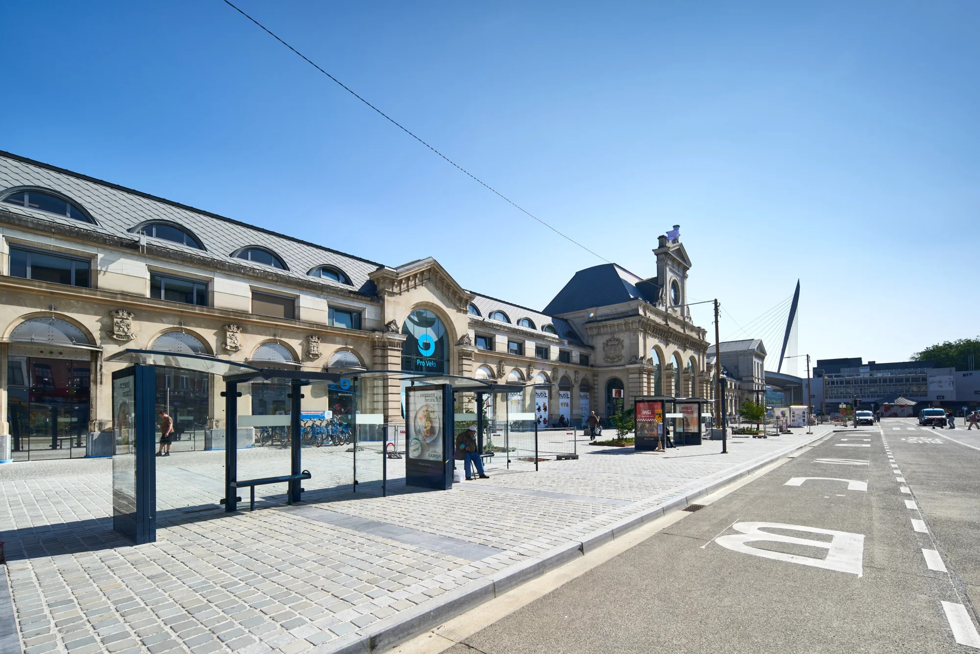 Prise en charge taxi à la Gare de Namur